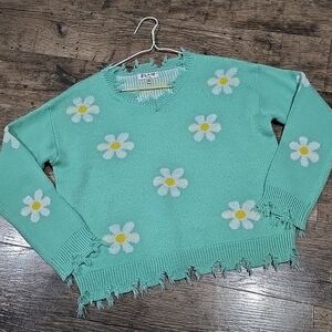 Belle du jour girls sweater sz xl